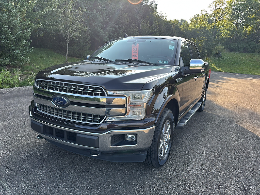 2018 Ford F-150 Lariat Magma Red at Woltz & Wind Ford