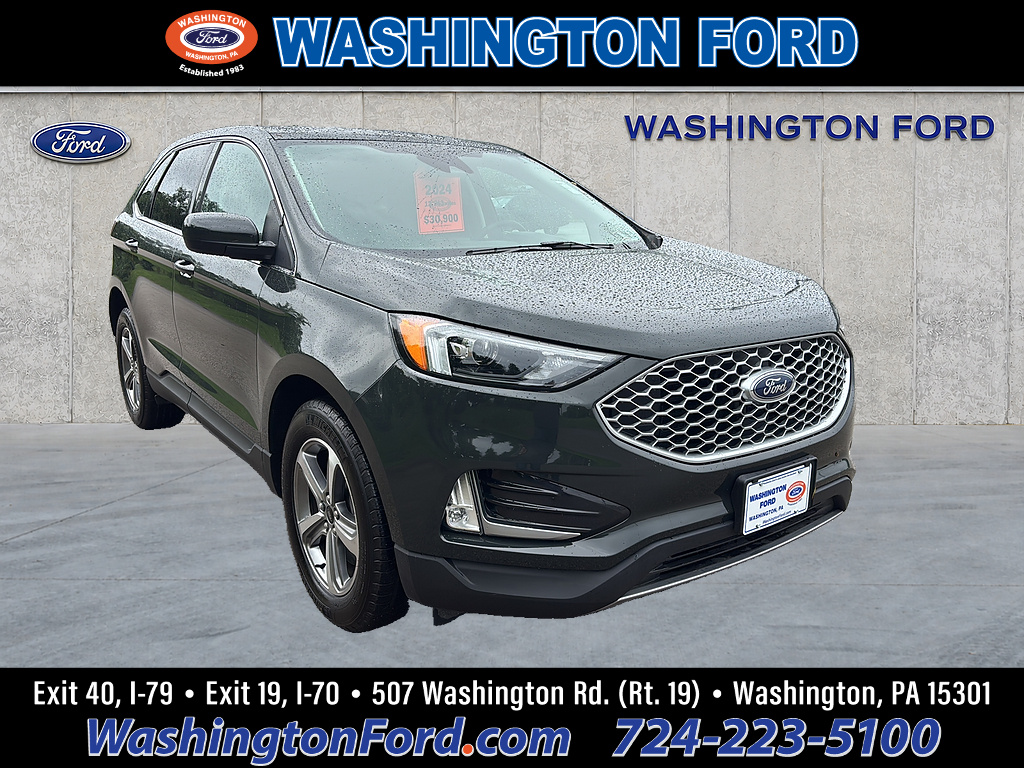 2024 Ford Edge SEL Forged Green at Woltz & Wind Ford