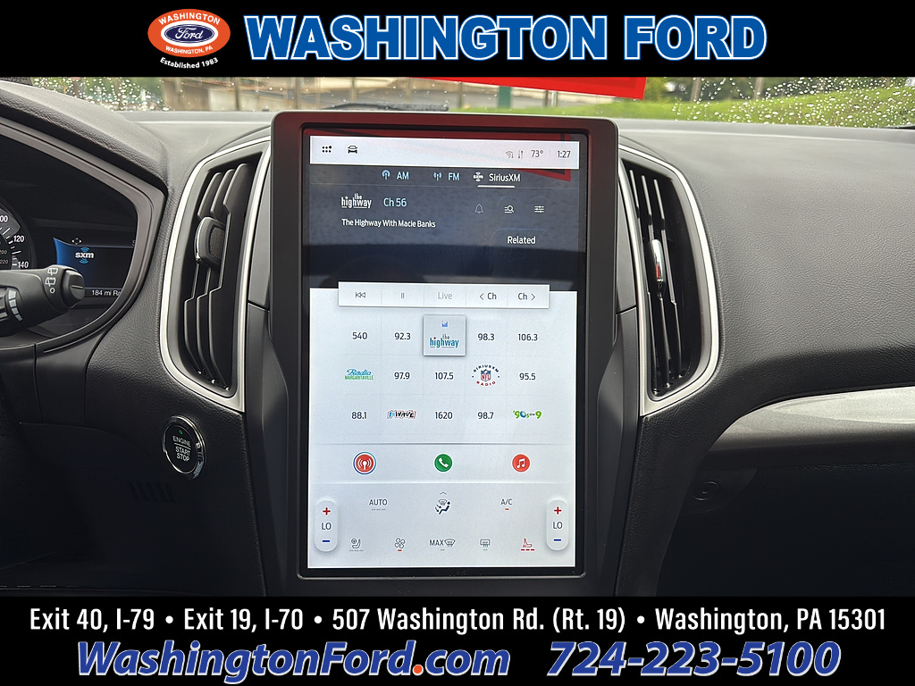 2024 Ford Edge SEL Forged Green at Woltz & Wind Ford