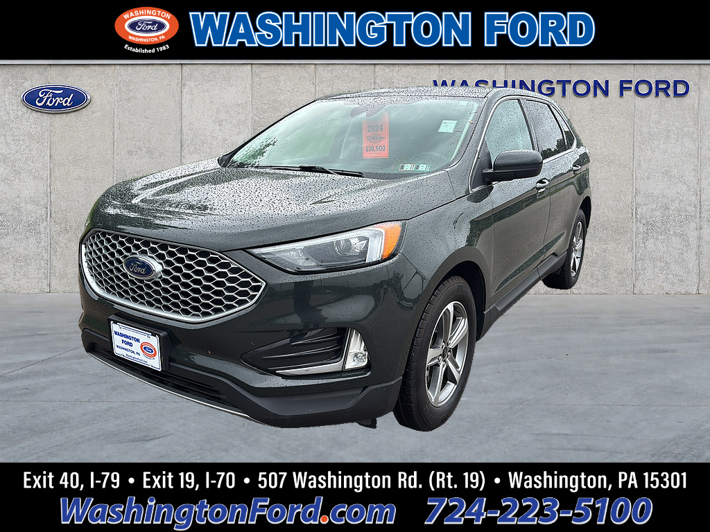 2024 Ford Edge SEL Forged Green at Woltz & Wind Ford