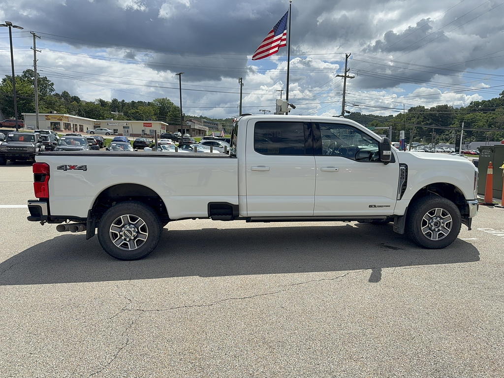 2024 Ford Super Duty F-350 SRW Lariat Star White Metallic Tri-Coat at Woltz & Wind Ford