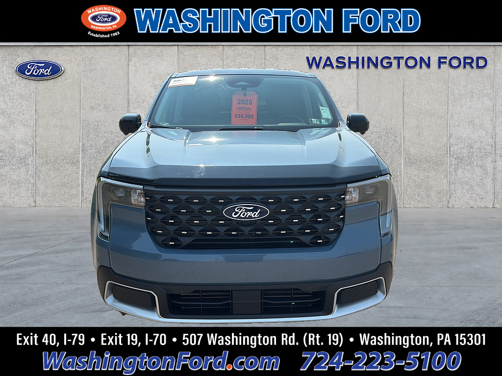2025 Ford Maverick Lariat Azure Gray Metallic Tri-Coat at Washington Ford