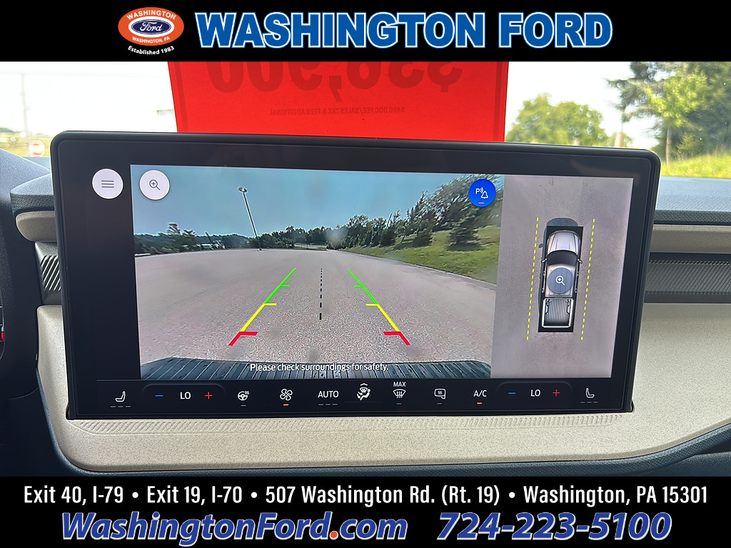 2025 Ford Maverick Lariat Azure Gray Metallic Tri-Coat at Washington Ford