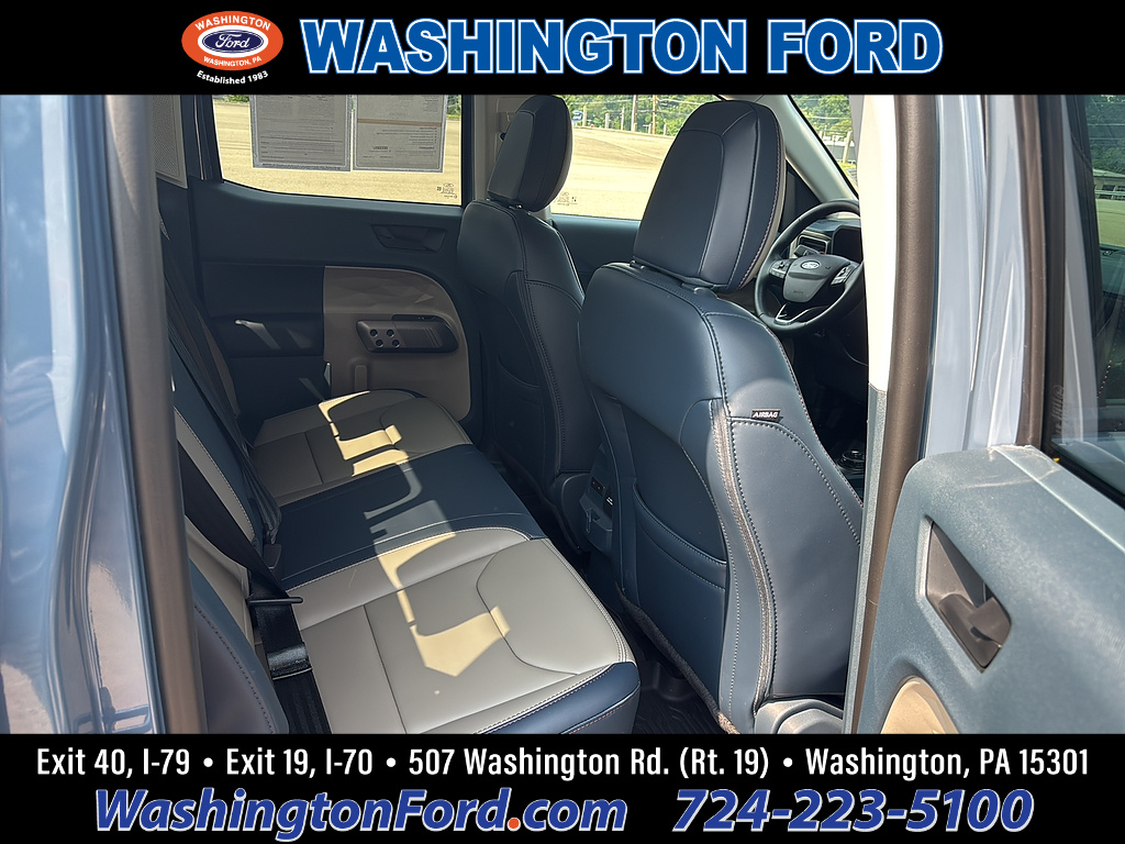 2025 Ford Maverick Lariat Azure Gray Metallic Tri-Coat at Washington Ford