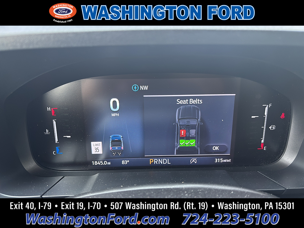 2025 Ford Maverick Lariat Azure Gray Metallic Tri-Coat at Washington Ford