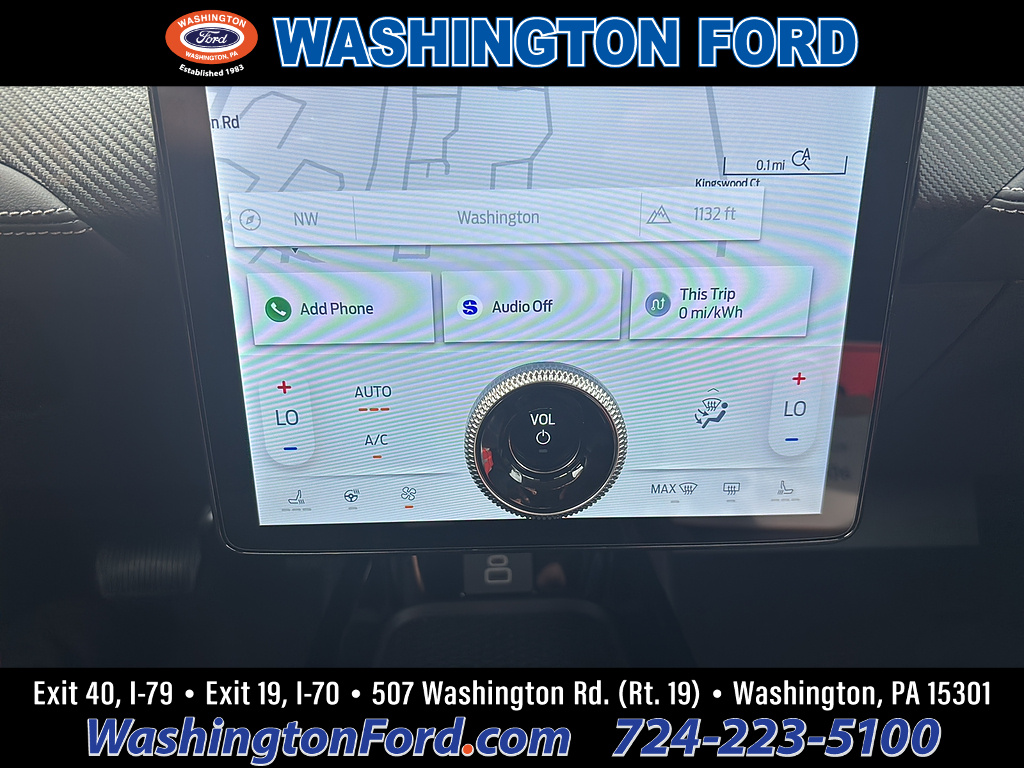 2026 Ford Mustang Mach-E Premium Glacier Gray Metallic Tri-Coat at Woltz & Wind Ford