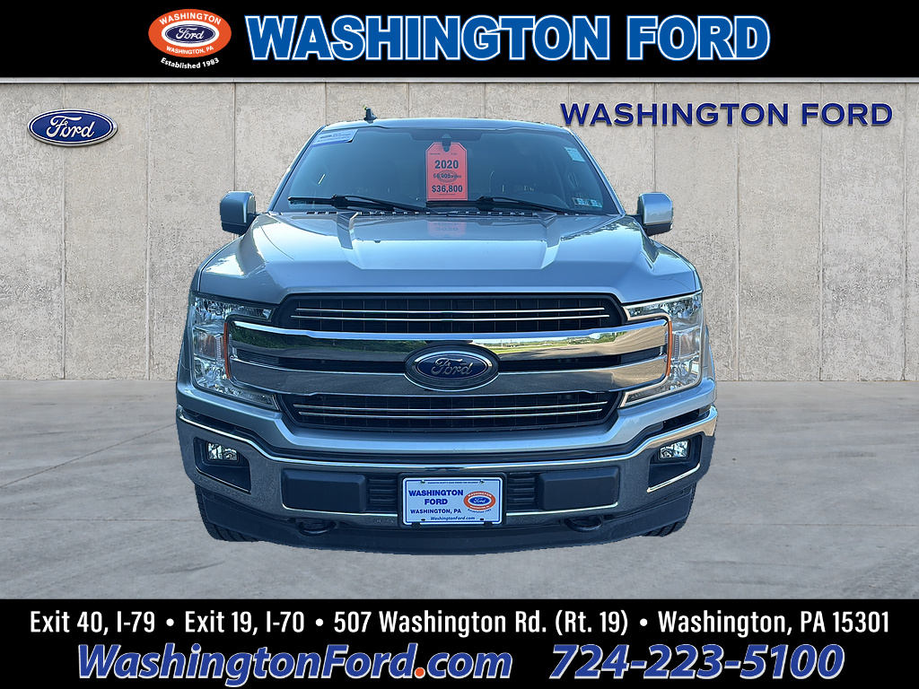 2020 Ford F-150 Lariat Iconic Silver at Woltz & Wind Ford