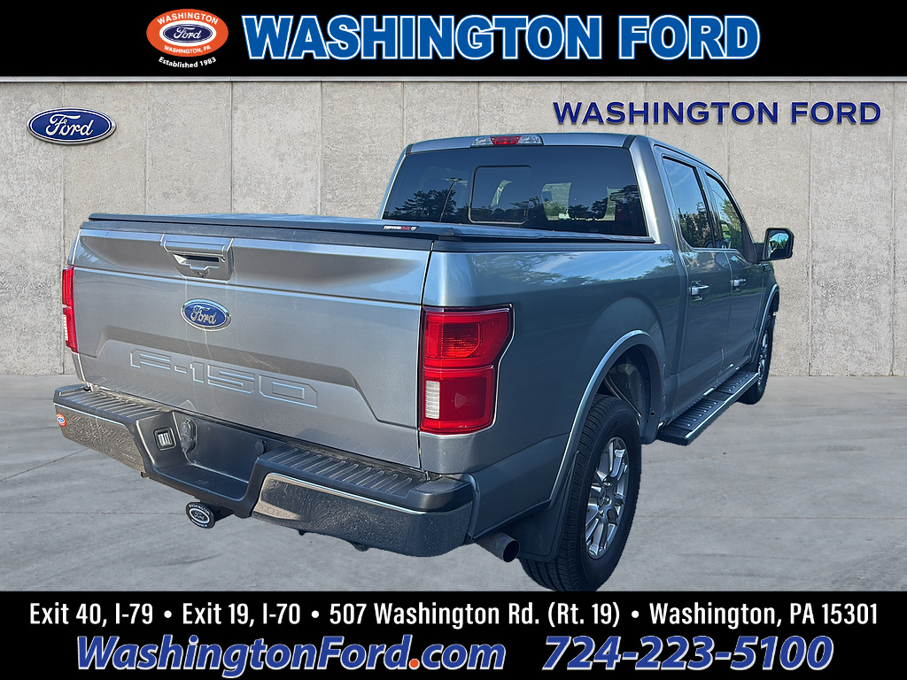2020 Ford F-150 Lariat Iconic Silver at Woltz & Wind Ford