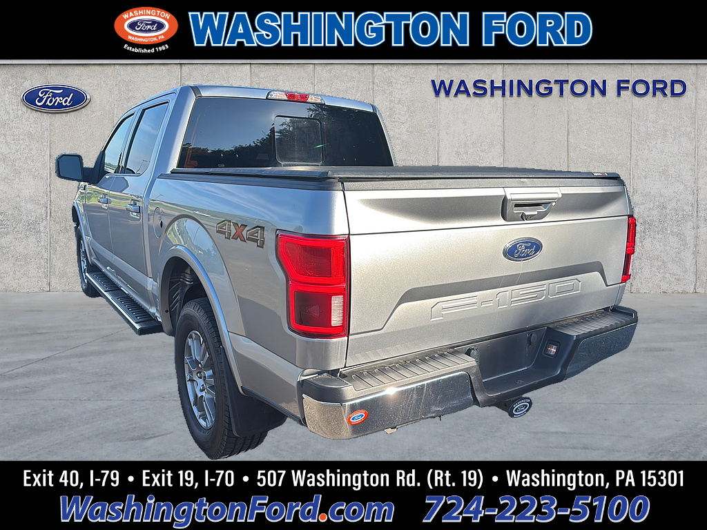 2020 Ford F-150 Lariat Iconic Silver at Woltz & Wind Ford