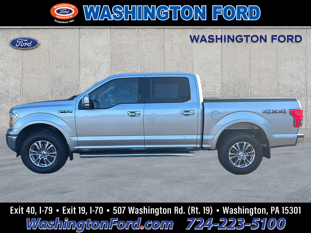 2020 Ford F-150 Lariat Iconic Silver at Woltz & Wind Ford
