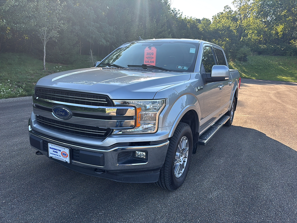 2020 Ford F-150 Lariat Iconic Silver at Woltz & Wind Ford