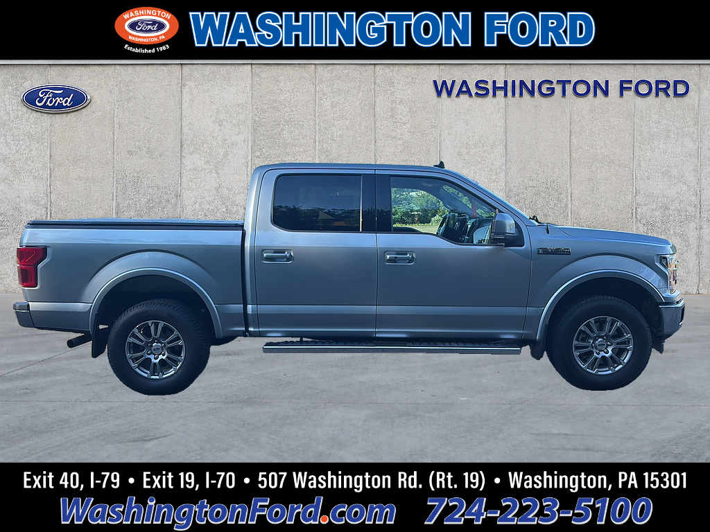 2020 Ford F-150 Lariat Iconic Silver at Woltz & Wind Ford