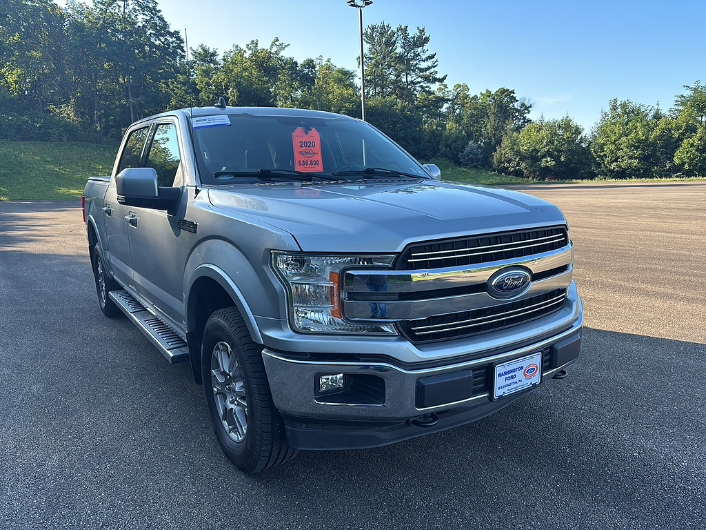 2020 Ford F-150 Lariat Iconic Silver at Woltz & Wind Ford