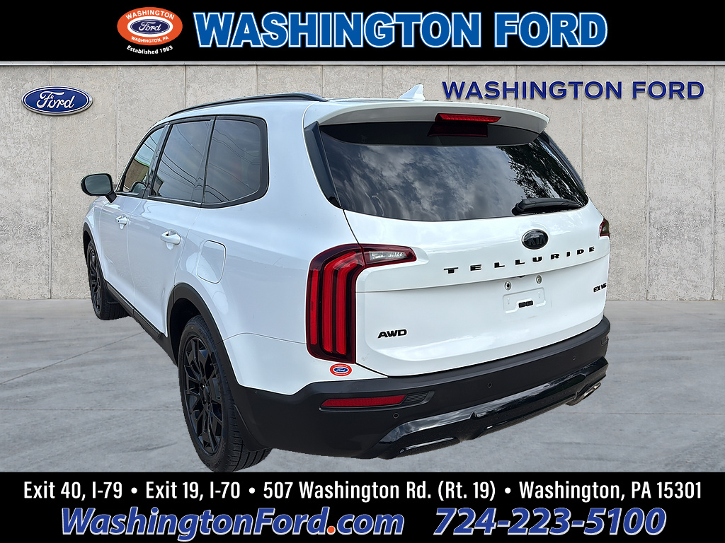 2021 Kia Telluride EX Glacial White Pearl at Solomon Chevrolet