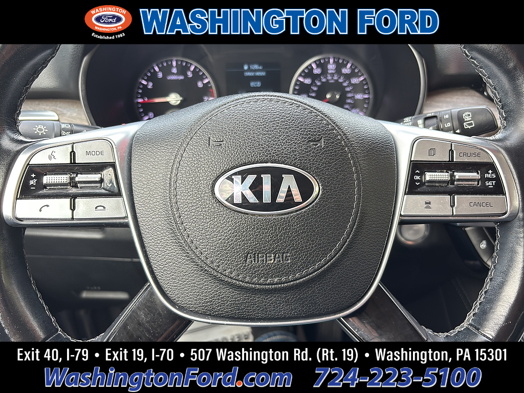2021 Kia Telluride EX Glacial White Pearl at Solomon Chevrolet