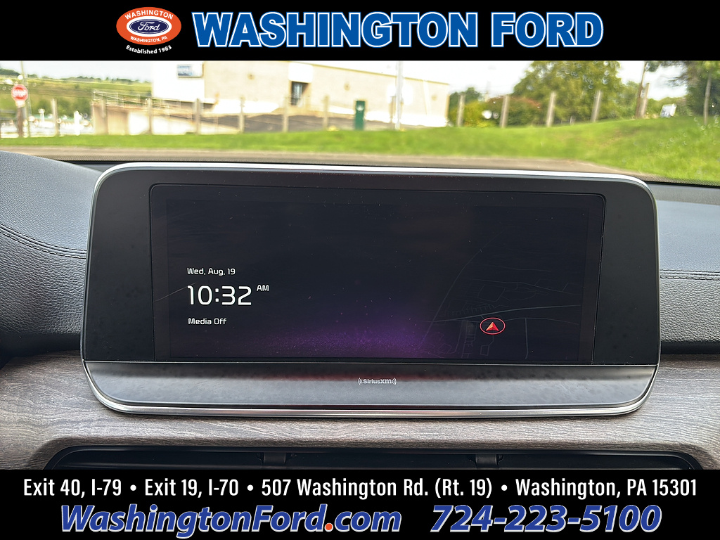 2021 Kia Telluride EX Glacial White Pearl at Solomon Chevrolet