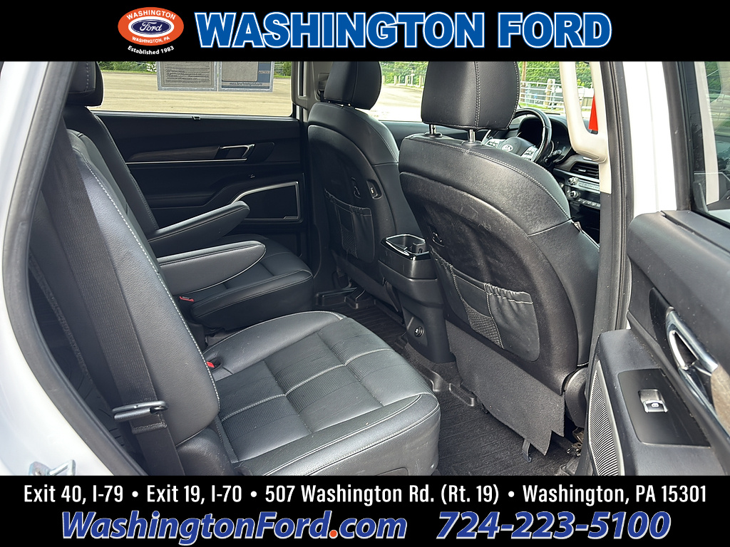2021 Kia Telluride EX Glacial White Pearl at Solomon Chevrolet