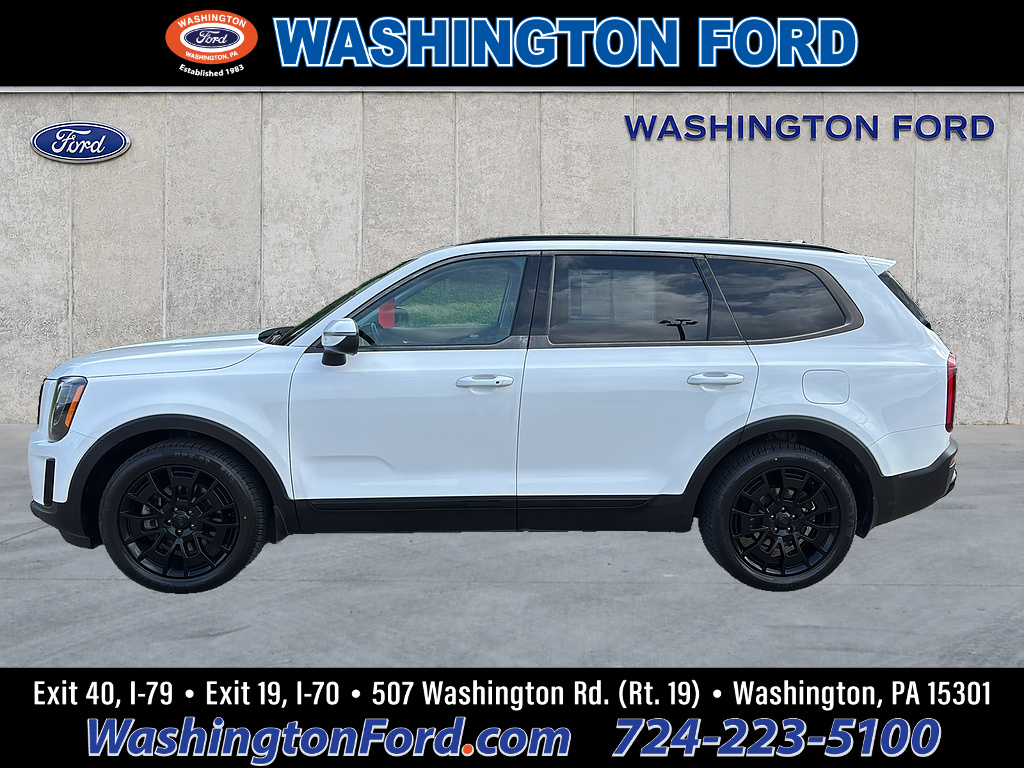 2021 Kia Telluride EX Glacial White Pearl at Solomon Chevrolet