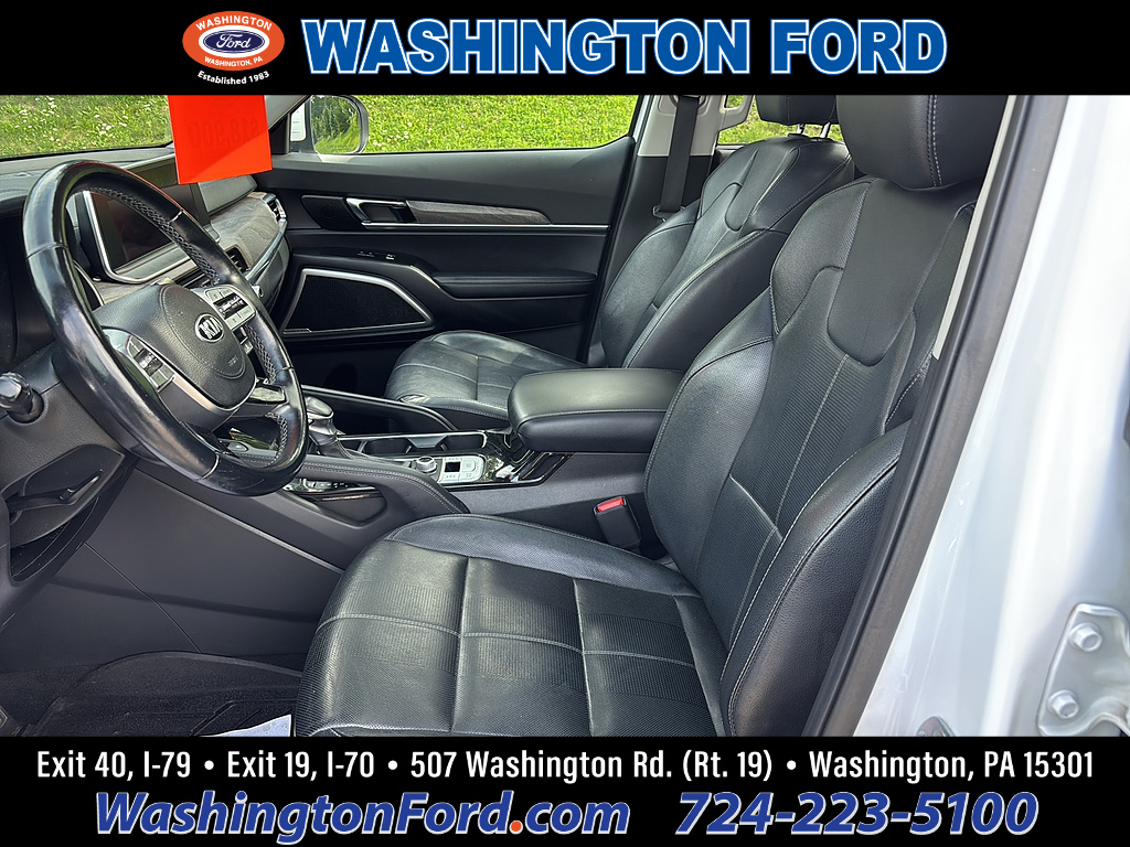 2021 Kia Telluride EX Glacial White Pearl at Solomon Chevrolet