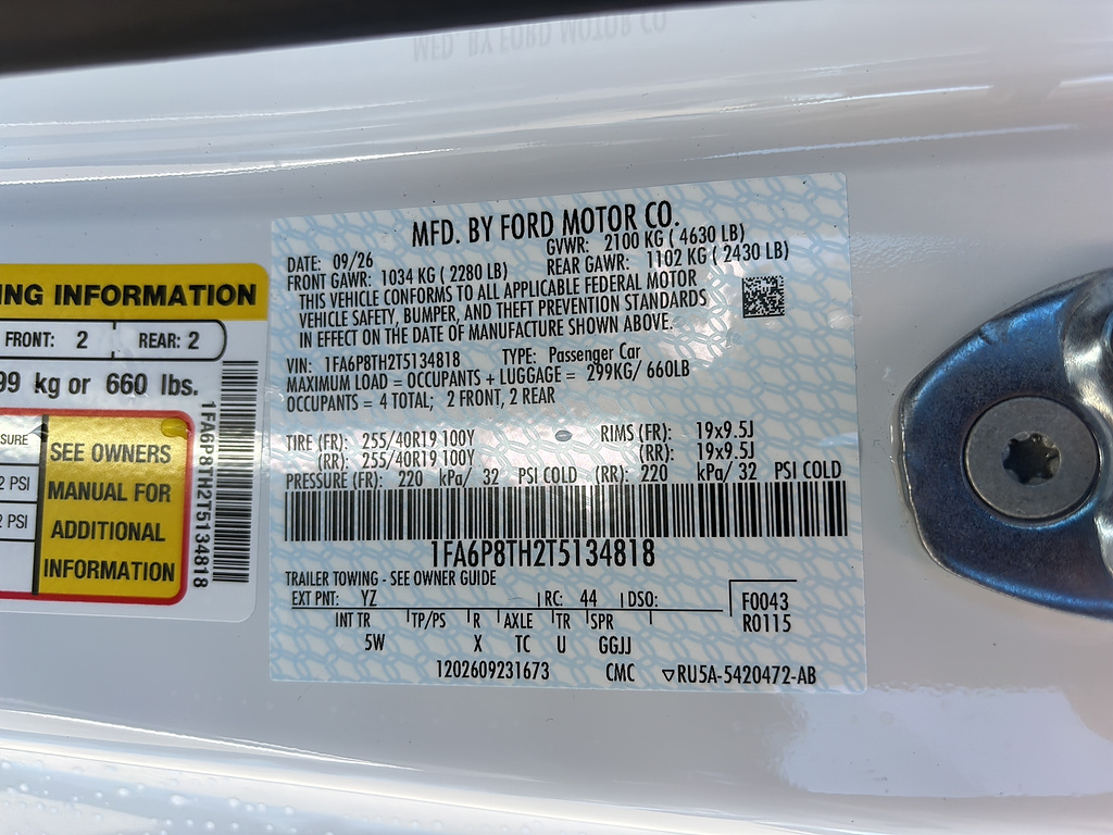 2026 Ford Mustang photo 18 of 24