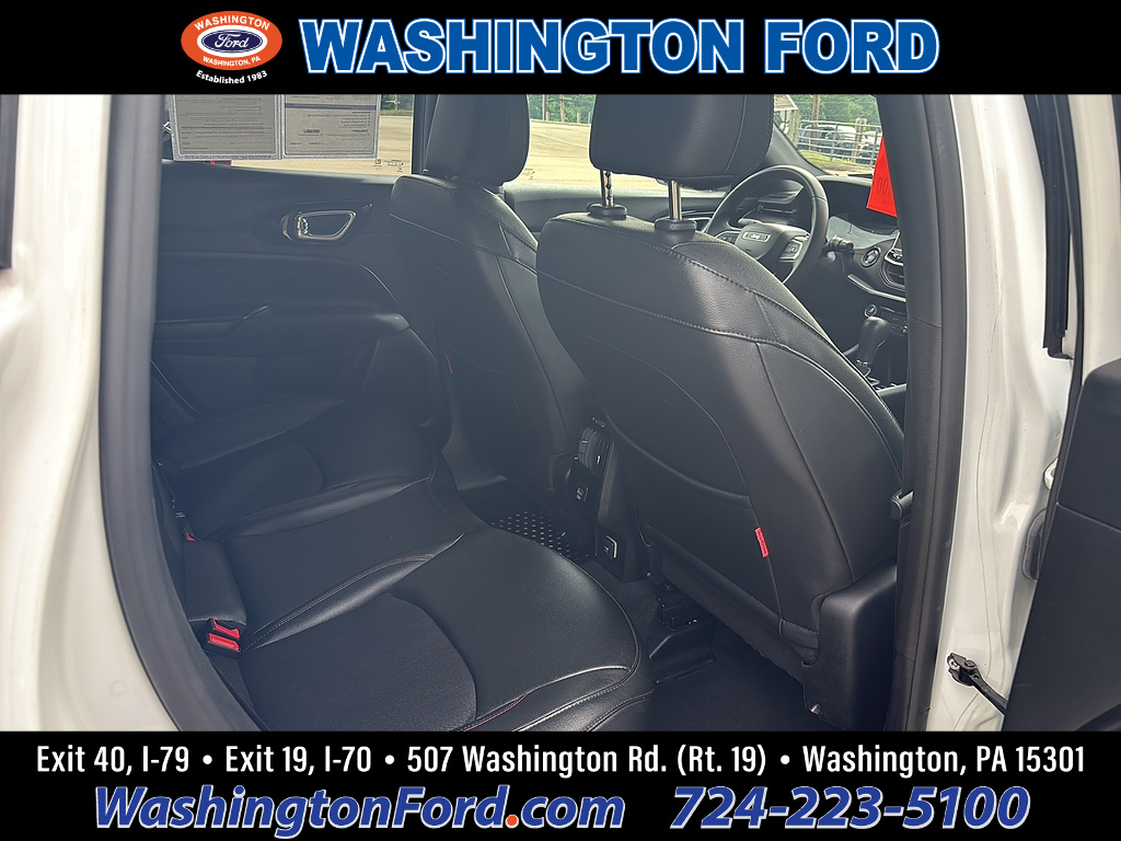 2024 Jeep Compass Trailhawk Bright White Clear Coat at Three Rivers CJD