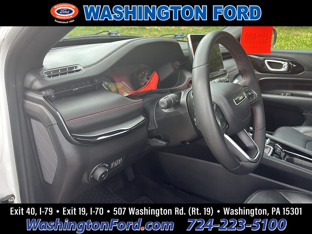 2024 Jeep Compass Trailhawk Bright White Clear Coat at Three Rivers CJD