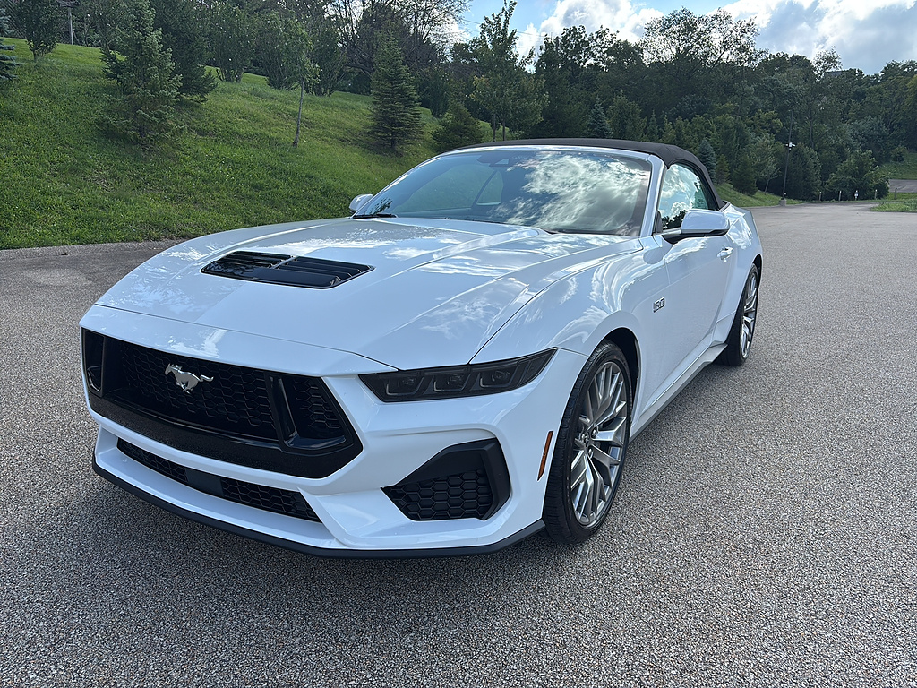 2026 Ford Mustang GT Premium Oxford White at Woltz & Wind Ford