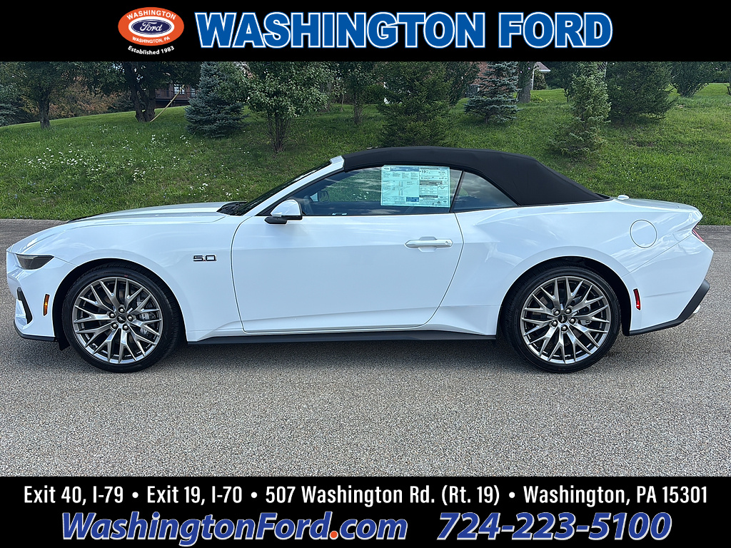 2026 Ford Mustang GT Premium Oxford White at Woltz & Wind Ford