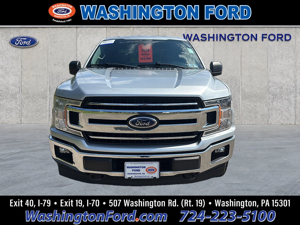 2018 Ford F-150 XLT INGOT SILVER META at Woltz & Wind Ford