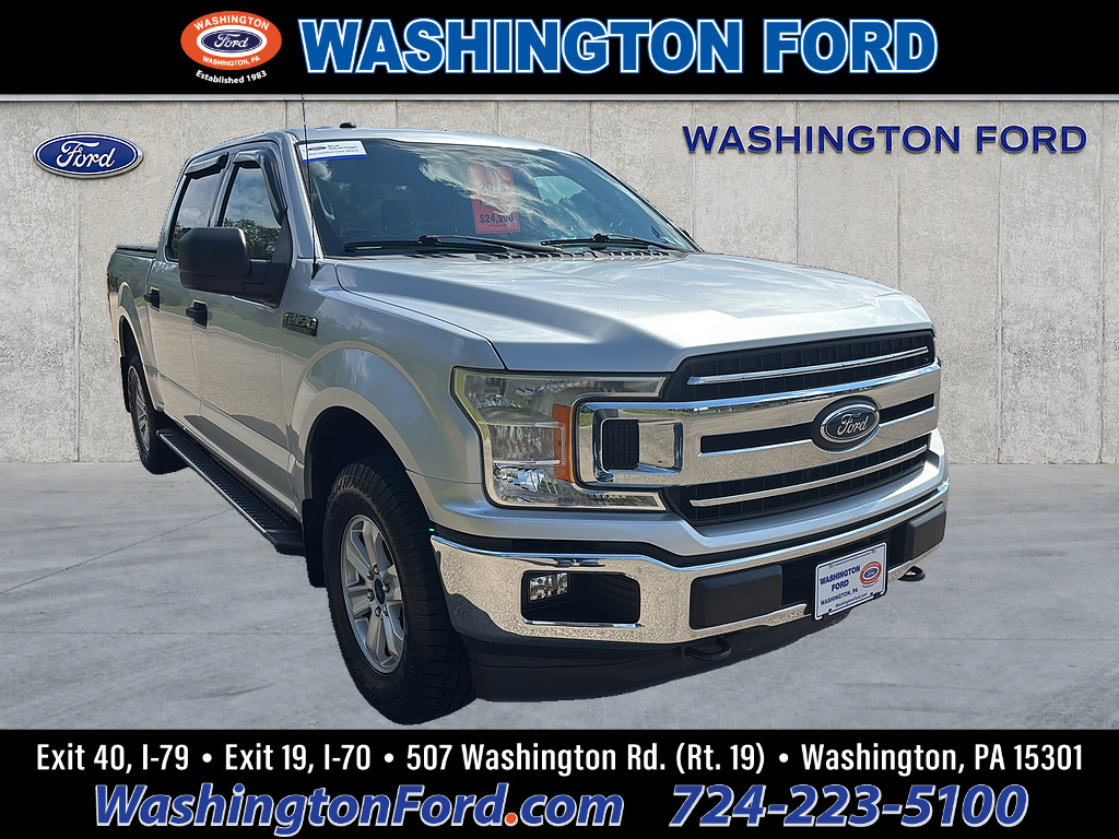 2018 Ford F-150 XLT INGOT SILVER META at Woltz & Wind Ford