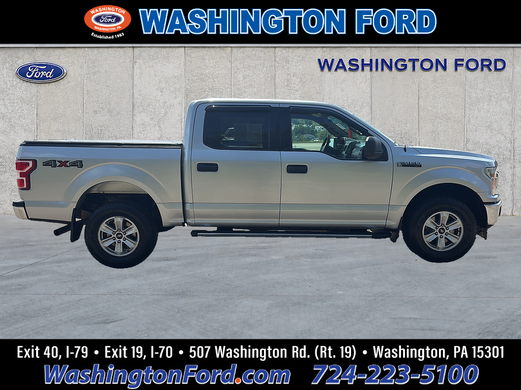 2018 Ford F-150 XLT INGOT SILVER META at Woltz & Wind Ford