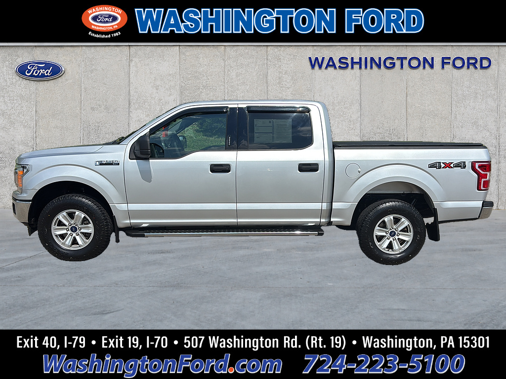 2018 Ford F-150 XLT INGOT SILVER META at Woltz & Wind Ford