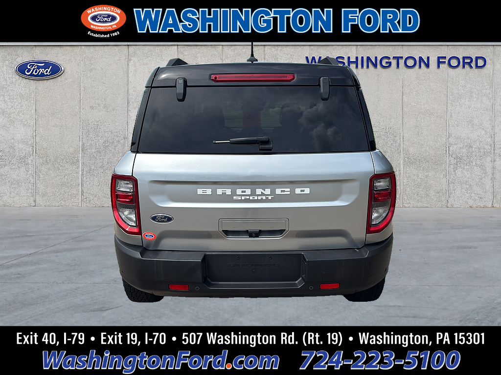 2022 Ford Bronco Sport Outer Banks Iconic Silver at Lake View Ford