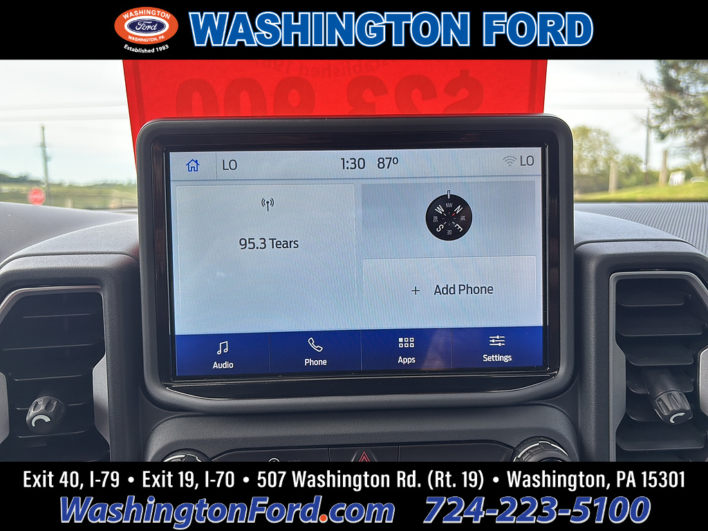 2022 Ford Bronco Sport Outer Banks Iconic Silver at Lake View Ford