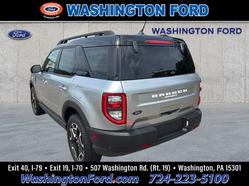 2022 Ford Bronco Sport Outer Banks Iconic Silver at Lake View Ford