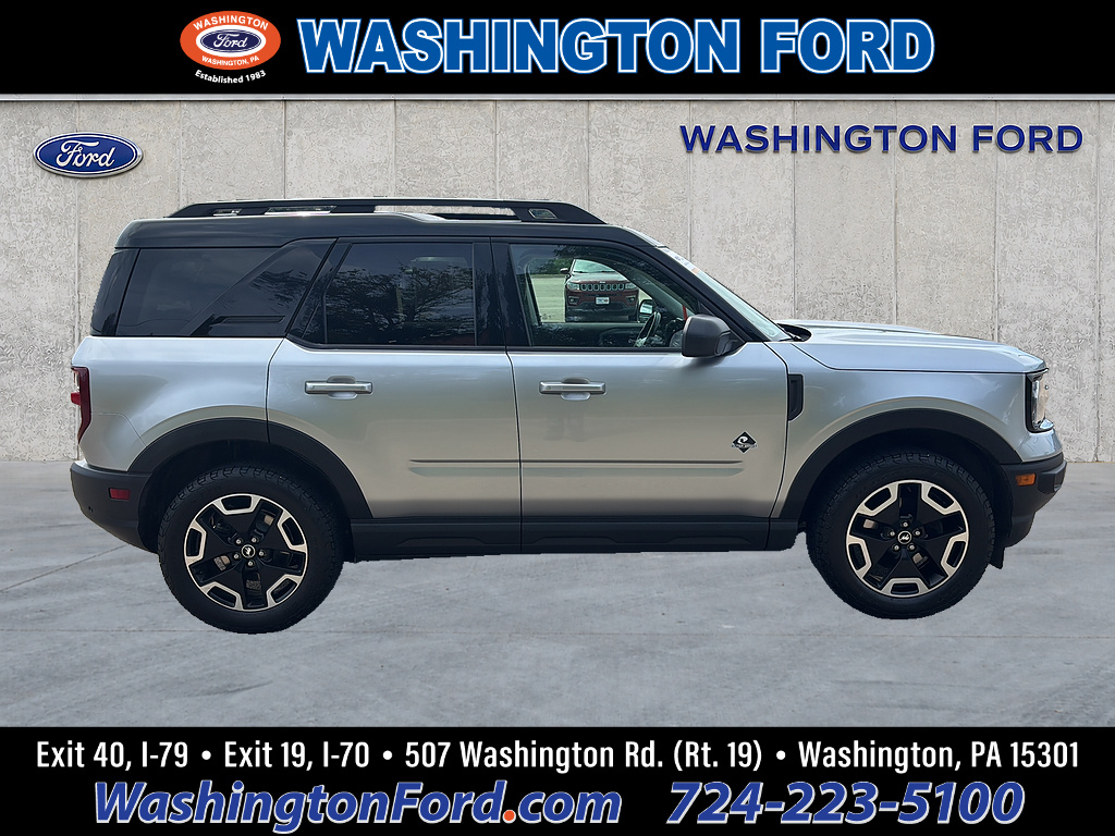 2022 Ford Bronco Sport Outer Banks Iconic Silver at Lake View Ford