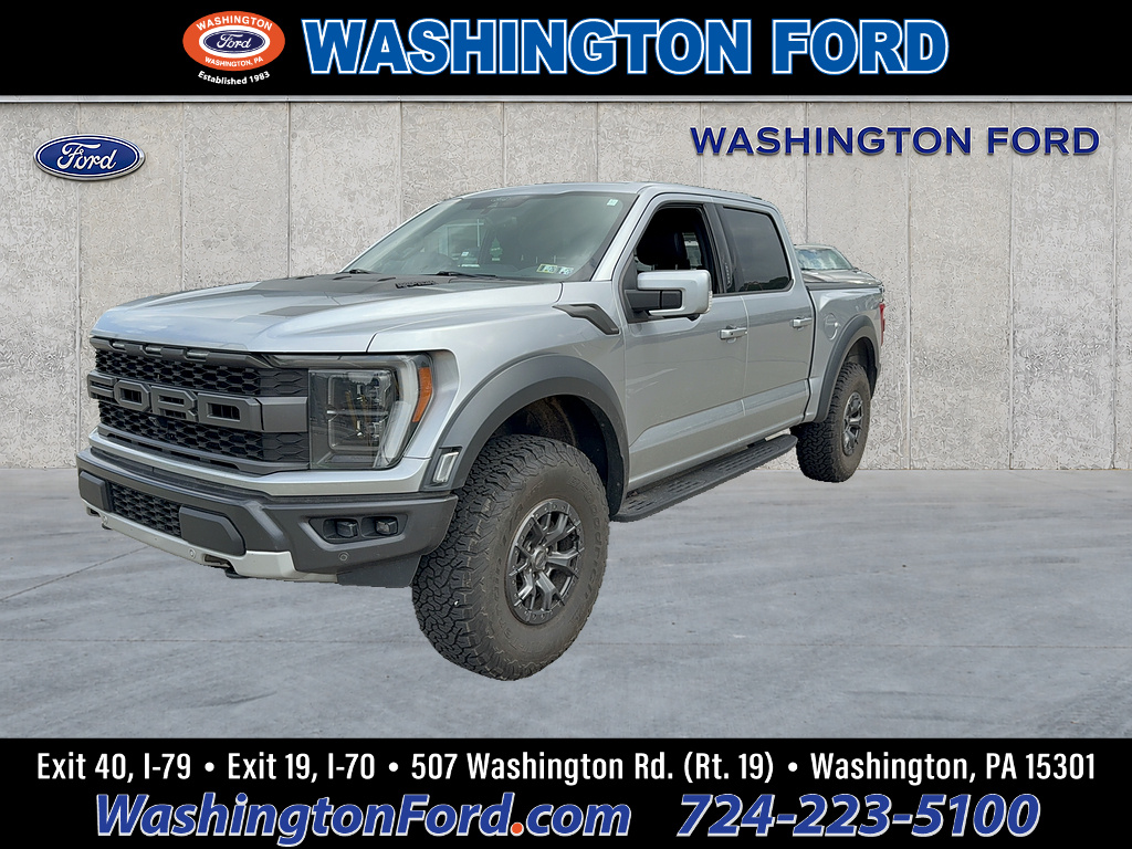 2022 Ford F-150 Raptor Iconic Silver at Woltz & Wind Ford
