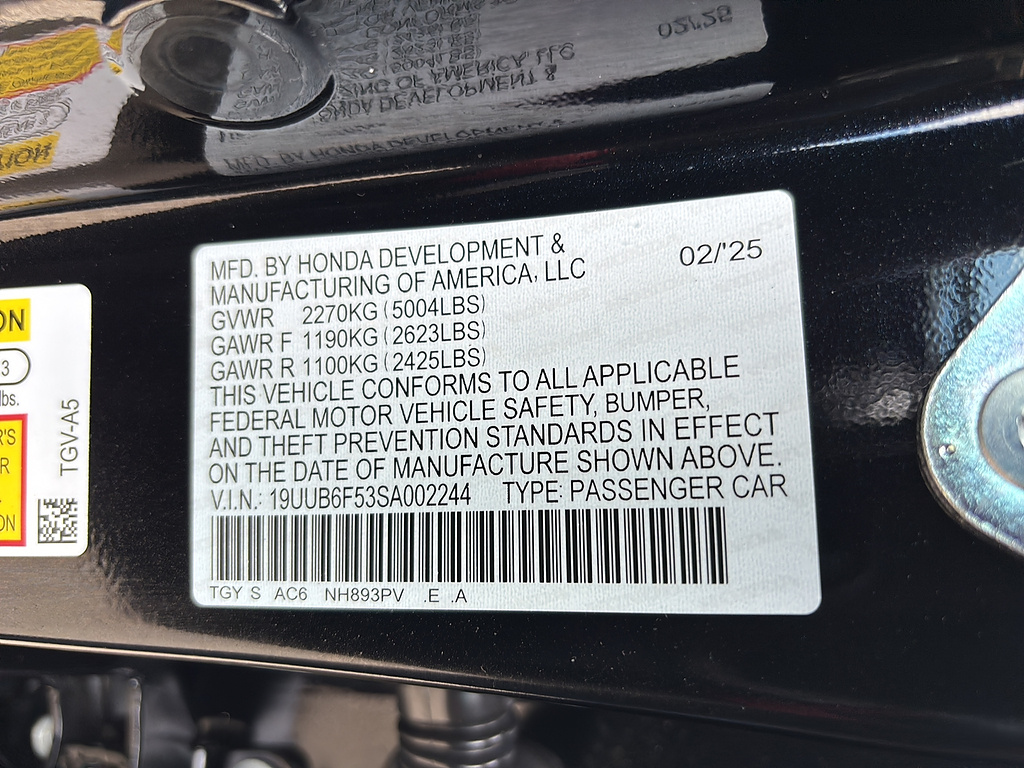 2025 Acura TLX SH-AWD w/A-SPEC BLACK at Washington Ford