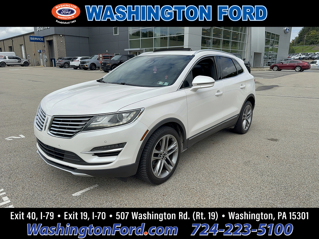 2018 Lincoln MKC Reserve White Platinum Tri-Coat at McCandless Ford