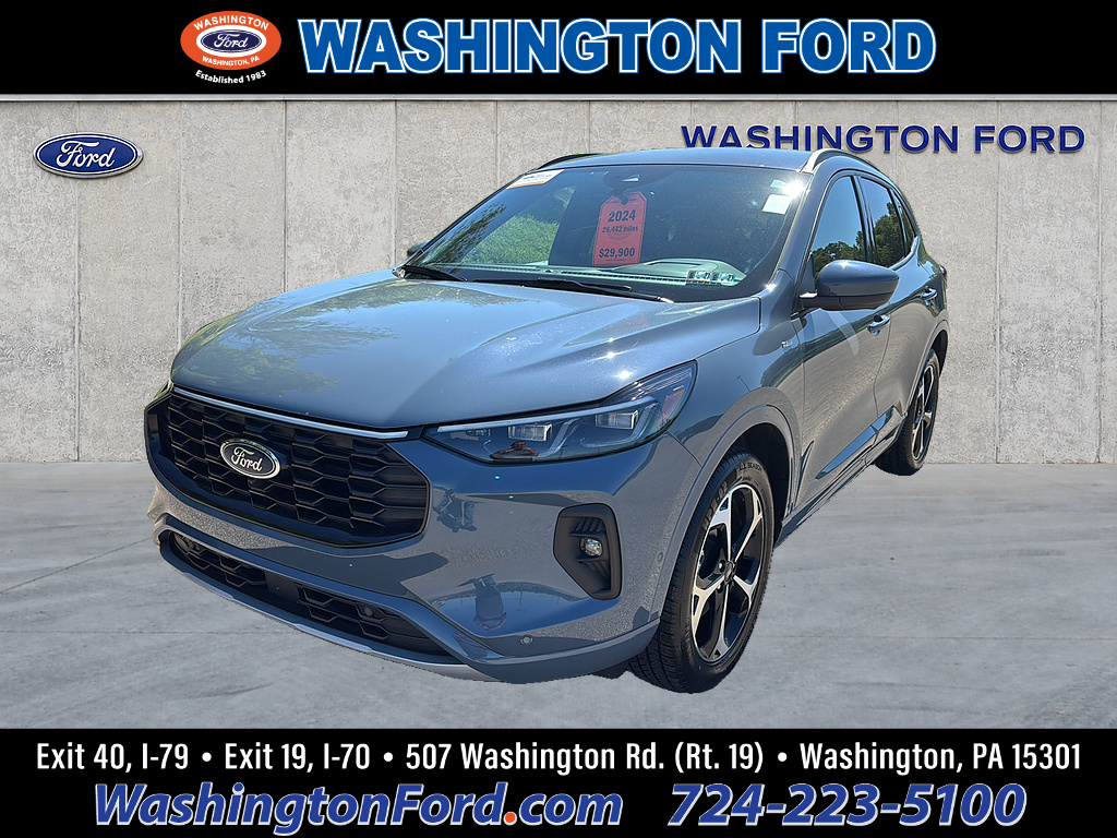 2024 Ford Escape ST-Line Elite Vapor Blue at Bud's Auto Sales