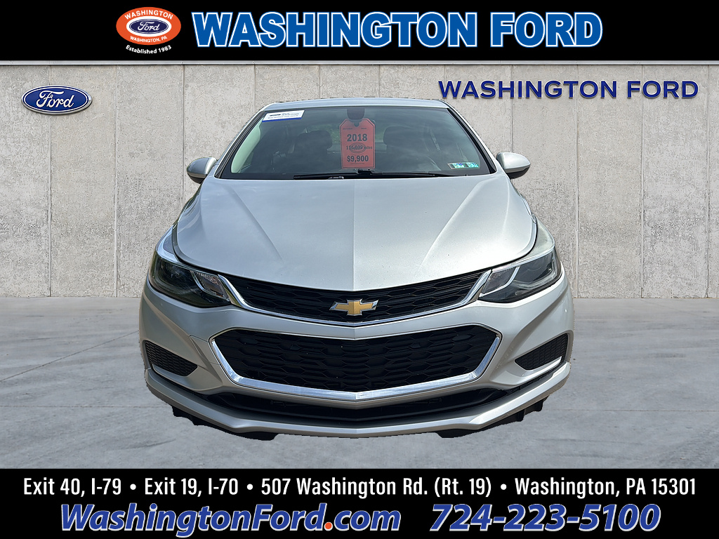 2018 Chevrolet Cruze LT Auto Silver Ice Metallic at Woltz & Wind Ford