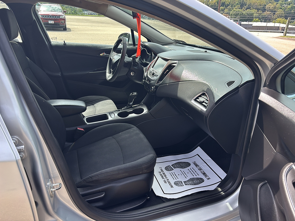 2018 Chevrolet Cruze LT Auto Silver Ice Metallic at Woltz & Wind Ford