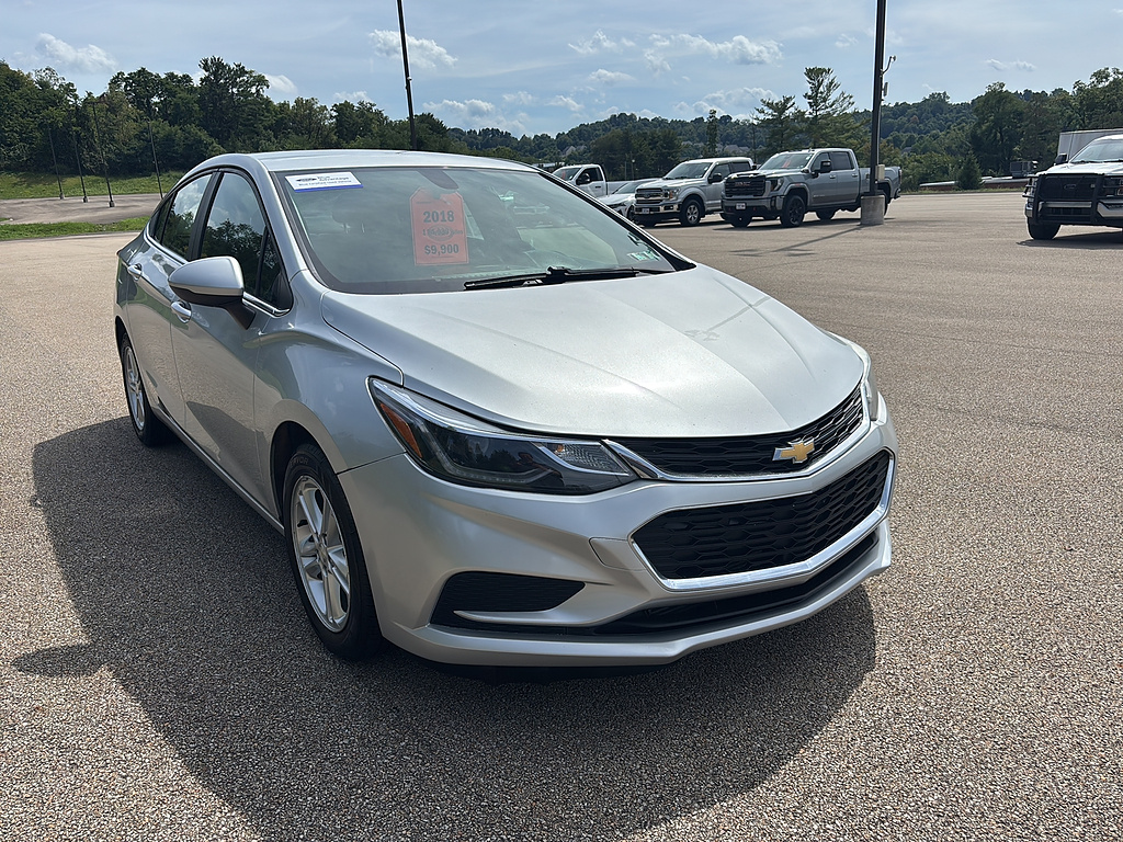 2018 Chevrolet Cruze LT Auto Silver Ice Metallic at Woltz & Wind Ford