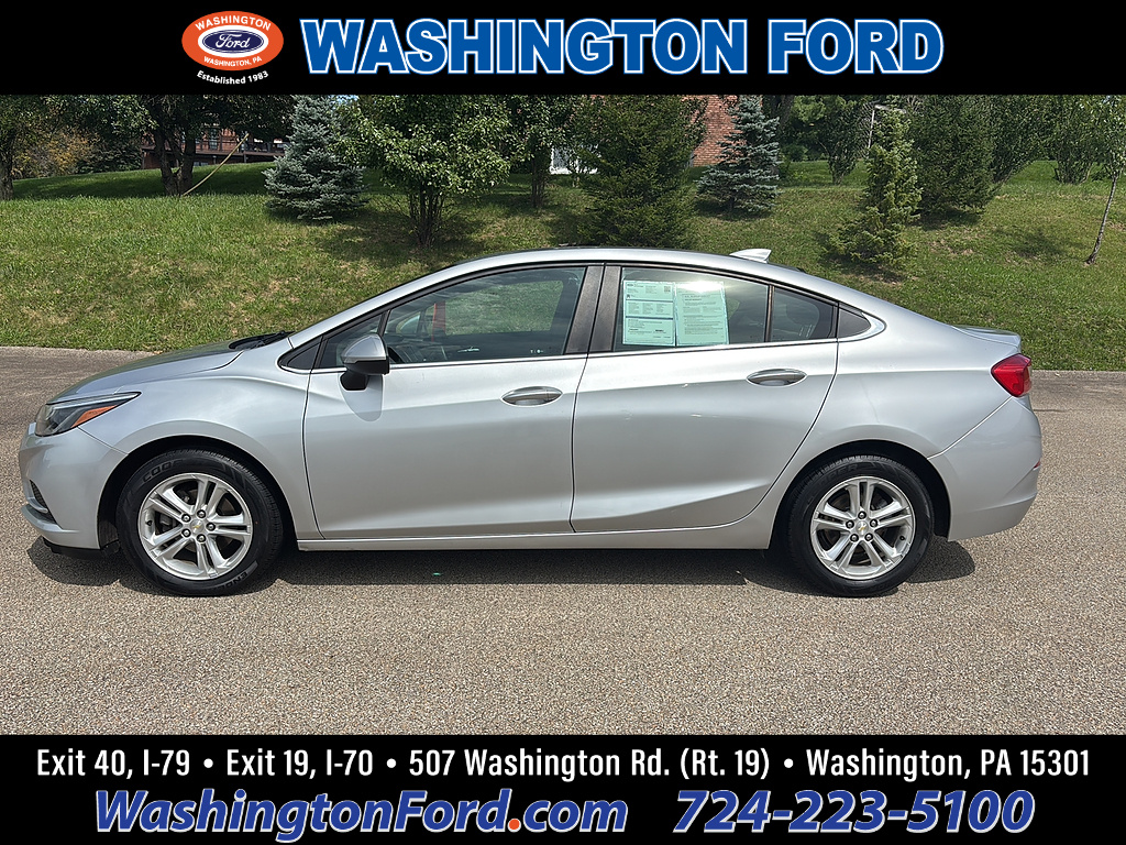 2018 Chevrolet Cruze LT Auto Silver Ice Metallic at Woltz & Wind Ford