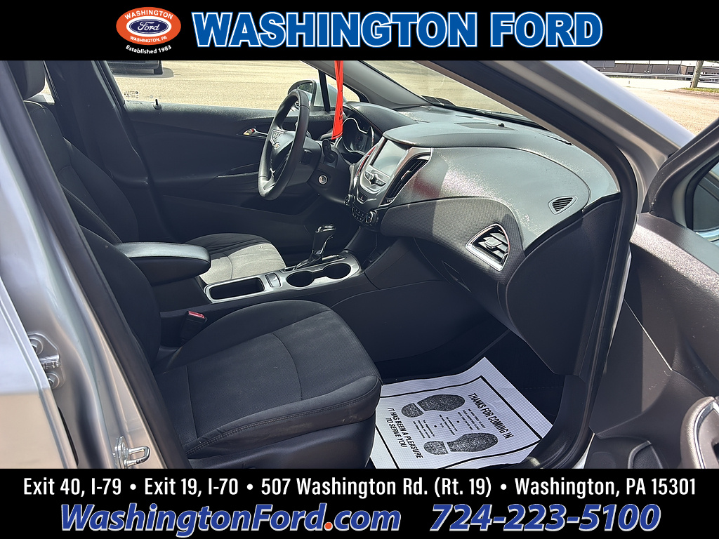 2018 Chevrolet Cruze LT Auto Silver Ice Metallic at Woltz & Wind Ford