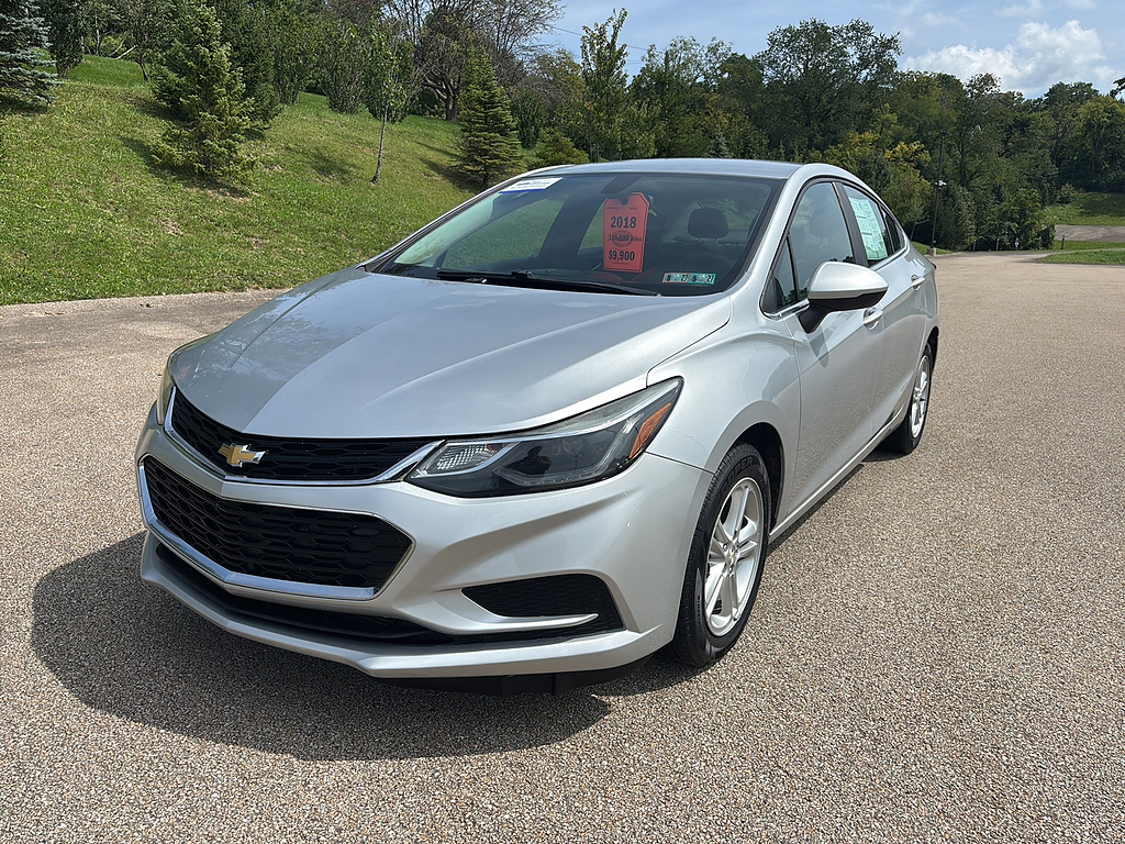 2018 Chevrolet Cruze LT Auto Silver Ice Metallic at Woltz & Wind Ford