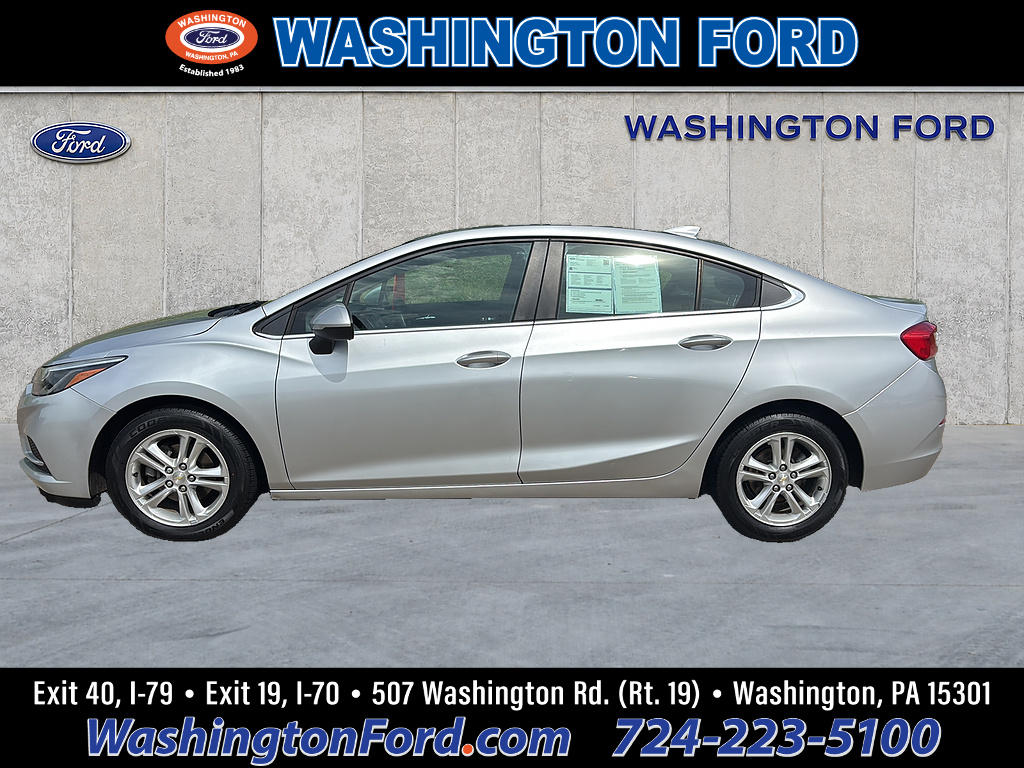 2018 Chevrolet Cruze LT Auto Silver Ice Metallic at Woltz & Wind Ford