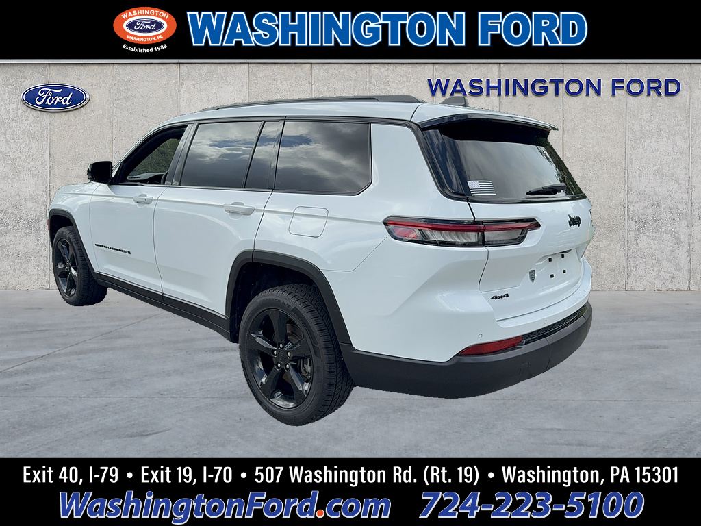 2024 Jeep Grand Cherokee L Altitude X Bright White Clear Coat at Bud's Auto Sales