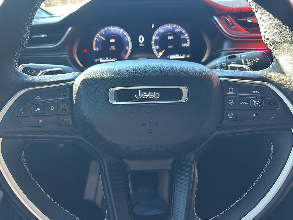 2024 Jeep Grand Cherokee L Altitude X Bright White Clear Coat at Three Rivers CJD