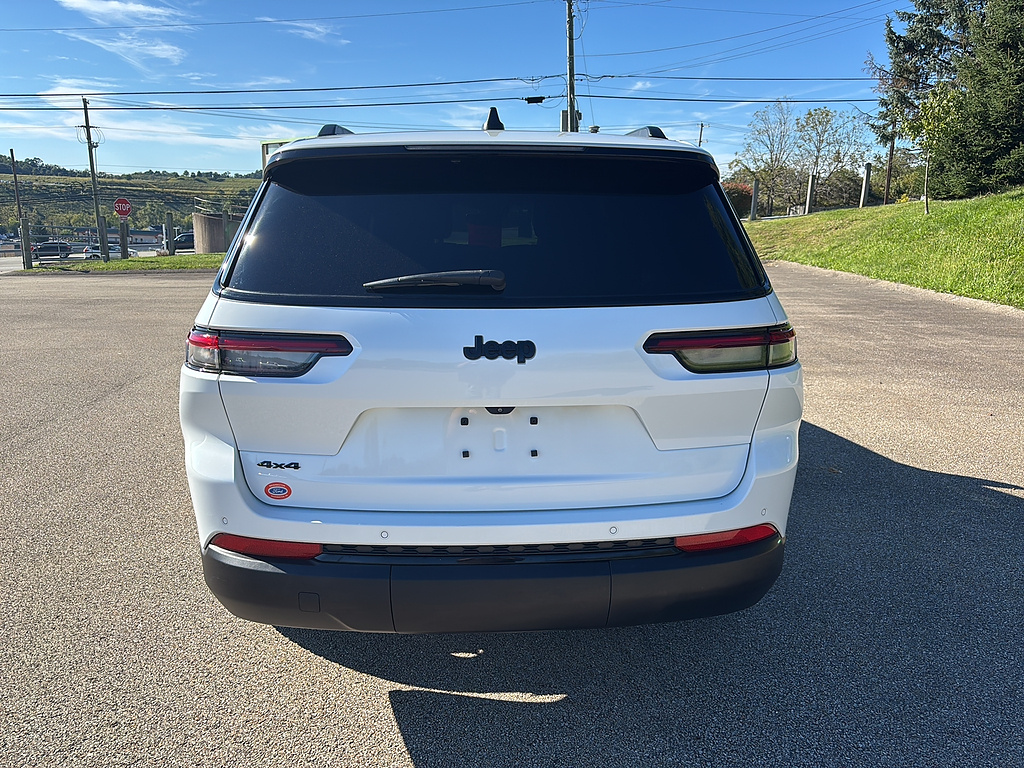 2024 Jeep Grand Cherokee L Altitude X Bright White Clear Coat at Three Rivers CJD